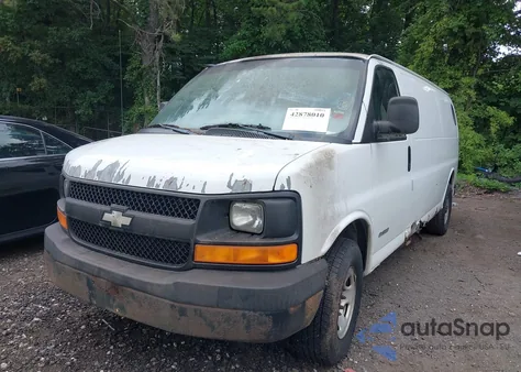 2004 Chevrolet Express z USA, uszkodzony, nr VIN 1GCHG39UX41224088